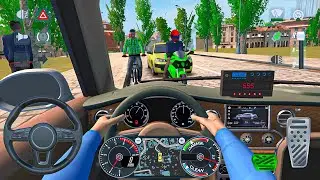 City Taxi Driver Simulator 3D: Mega city driving simulator 2026 pickup passenger - android gameplay