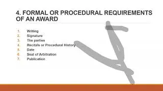 HOW TO WRITE INTERNATIONAL ARBITRATION AWARD - Datuk.Prof. Sundra Rajoo, Founding President, AIADR