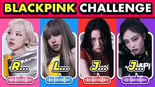 УГАДАЙТЕ ПЕСНИ BLACKPINK: ТЫ ПРАВДА МИГАЕТ? Лиса, Розэ, Дженни, Джису | WittyWhiz