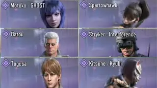 VOICELINES MOTOKO BATOU TOGUSA HUNTER KESTREL KITSUNE SPARROW HAWK STRYKER ZEYNA CODM SEASON 7