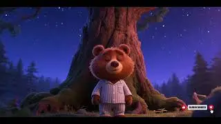Calming kids story ,  the sleepy bear