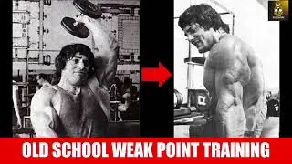 HOW OLD SCHOOL BODYBUILDERS TRAINED THEIR WEAK POINTS! BOB BIRDSONG'S HIGH FREQUENCY APPROACH