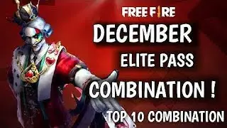 December Elite Pass Dress Combination Seson 43 Elite Pass Combination|| #shorts #freefire #s43