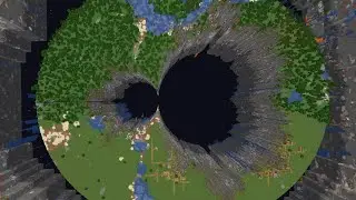 Minecraft Mandelbrot Set!! but its World Generation
