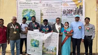 Green heartfulness run @idupulapaya #heartfulness 