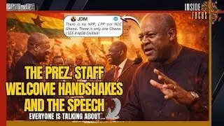 No NPP. No NDC. Just Ghana 🇬🇭 &mdash; Mahama&rsquo;s SHOCKING New Year Speech & The Viral Staff Handshake