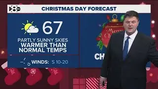 DFW Weather | 14 day forecast shows warmer than normal Christmas expected