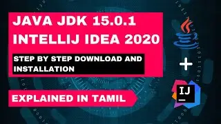 Installing JDK and IntelliJ IDEA for Java on Windows (Step by Step) | Tamil | Code Screens