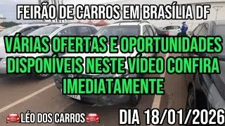 Feir&atilde;o de carros com l&eacute;o dos carros v&aacute;rios ve&iacute;culos populares a venda confira estas ofertas