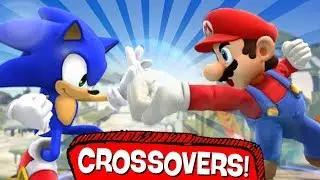 7 Crossovers MAIS LEGAIS dos JOGOS!   🤝 😱