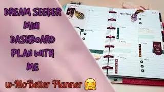 MINI DASH BOARD/HAPPY PLANNER PLAN WITH ME/OCT. 12-18, 2020