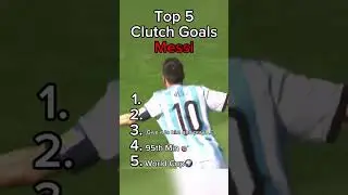 Пять лучших голов Месси в футболе 9!