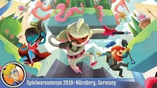 Omega Jump &mdash; game preview at Spielwarenmesse 2018
