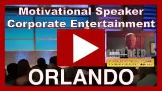 Motivational Speaker Orlando Florida FL Corporate Entertainment Keynote Speaker Mentalist Magician