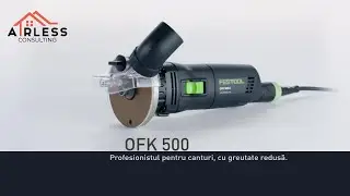 Masina de frezat muchii Festool - freza usoara pentru muchii perfecte si lucrari de precizie