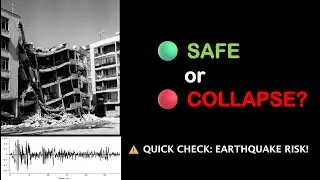 Quick Earthquake Risk Check: Will Your Building Collapse? | Wall Index & Column Index