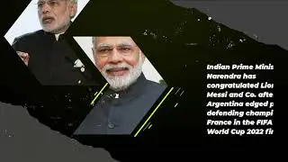 PM Modi shocking reaction about FIFA World Cup 2022 final