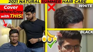 Turn your Greys/white Hair to Black hair | Egg for hair | OSC routine | Sahil Gera