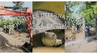 Chantier international de jeunes bénévoles au Parc d’Isle à Saint-Quentin