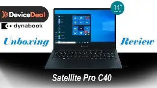 Бизнес-ноутбук Dynabook Satellite Pro C40 — обзор и распаковка