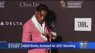 Rapper A$AP Rocky arrested in 2021 shooting