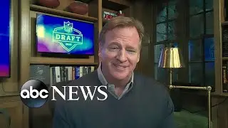 NFL commissioner&rsquo;s behind-the-scenes tour of 1st virtual NFL draft