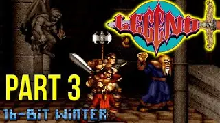 Замок на переднем плане! | ЛЕГЕНДА (SNES/Wii) Часть 3 | #PowerPlays #16BitWinter