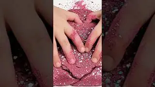 💚 ASMR: Glitzer-Slime wird zum CRUNCH! #asmr