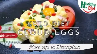 Keto Cloud Eggs&ndash;Fluffy, Low-Carb Breakfast Clouds!☁️#shorts #eggs #cloudeggs #healthy #keto #recipes