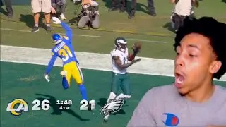 Philadelphia Eagles vs Los Angeles Rams Full Week 3 Highlights! Reaction!