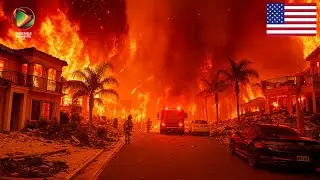 Catastrophic wildfires in the US now! Massive blazes & deadly firestorms &mdash; cities evacuated