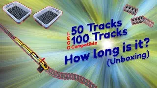 Lego alternatives Unboxing from Ali-express // Straight tracks