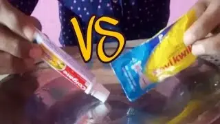 COLGATE VS FEVIKWIK CHEMICAL REACTION.....T:TECHNO