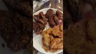 Crispy Fried Chicken & Spicy Wings That Will Make You Drool 😋🔥 #food #foodie #friedchicken#crispy