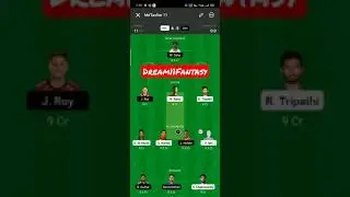 #KOL Vs SRH #Small League Teams#|Vivo IPL 2021 #Dream11