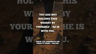 You don&rsquo;t have to be strong alone  #anchoraday #strength #faith  #motivation