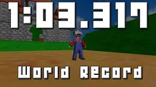 Supra Mayro 64 1.3.0 Speedrun World Record (1:03.317)
