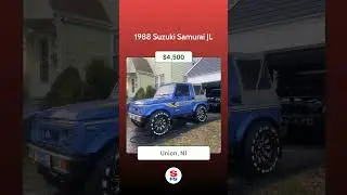 New Listings for 5/26/25 #suzukisamuraija #suzukisamuraijl #suzukisamurai