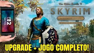 Skyrim Anniversary Edition chegou no Switch 2! Vale a pena? 😱