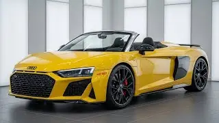 2026 Audi R8 Spyder Convertible | Supercar Interior, Engine & Design