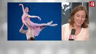 La bailarina etoile Ludmila Pagliero con Jordi Batalle  en RFI