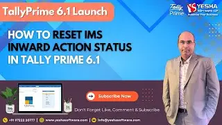 How to Reset IMS Inward Action Status in TallyPrime 6.1 | Yesha Software LLP