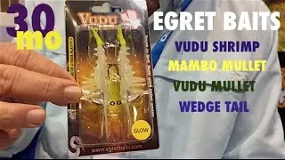 EGRET BAITS VUDU SHRIMP - review- biloxi mississippi boat show
