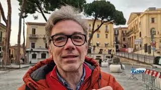Lanciano, riemerge l'antica pavimentazione di piazza Plebiscito