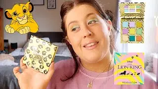 Revolution X The Lion King| Jungle Princess Palette Review & Swatches #makeuprevolution