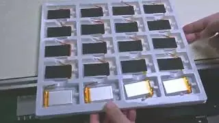 Linear type visual type special parts labeling machine