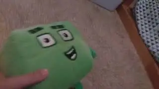 I got numberblock 4 in the claw machine