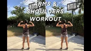 ALL BICEPS, TRICEPS, & SHOULDERS | home dumbbell workout