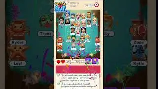 That's My Seat All Levels 1101 - 1200 Solution Walkthrough