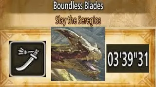 Monster Hunter Wilds - Boundless Blades - Long Sword - Solo - Arena - Challenge Quest